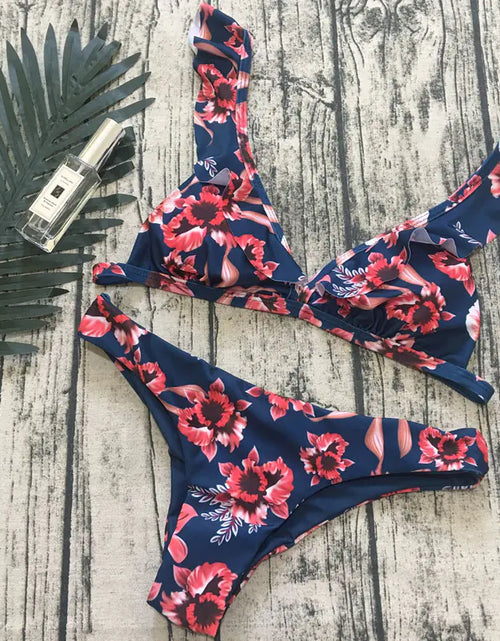 Load image into Gallery viewer, Printed Bikini Swimsuit - Sexy Swimwear
