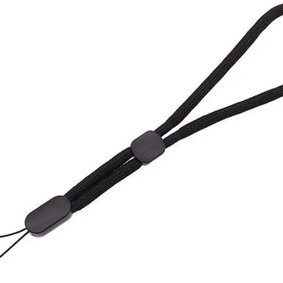 Correa de muñeca genérica para teléfono móvil, cordón de mano ajustable de nailon, cuerda antipérdida para teléfono móvil, cámara, dispositivo USB, llave, 7.5 pulgadas, negro, profesionales de la moda