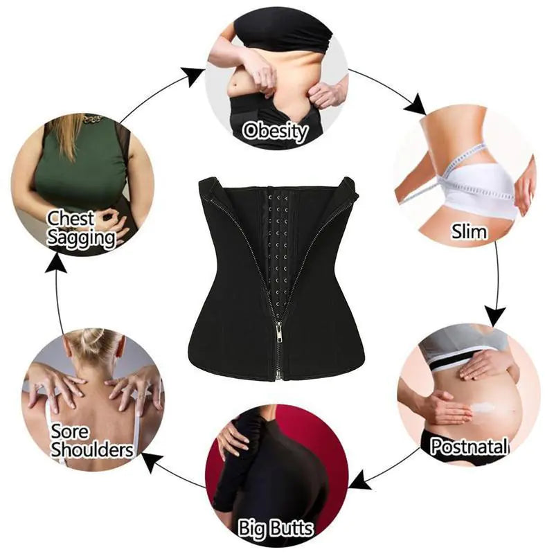 Faja corsé de entrenamiento de cintura para mujer