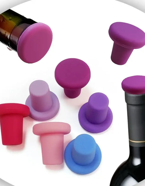 Load image into Gallery viewer, Silicone Wine Bottle Stopper - Single Piece
