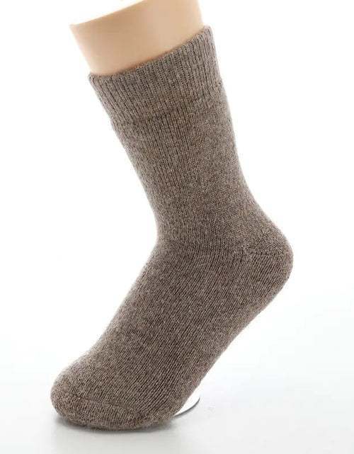Cargar imagen en el visor de la galería, Calcetines de lana, calcetines de pelo de conejo, calcetines de cachemira polar

