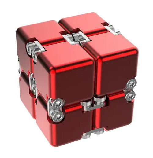 Load image into Gallery viewer, Metal Infinity Cube Stress Relief Toy
