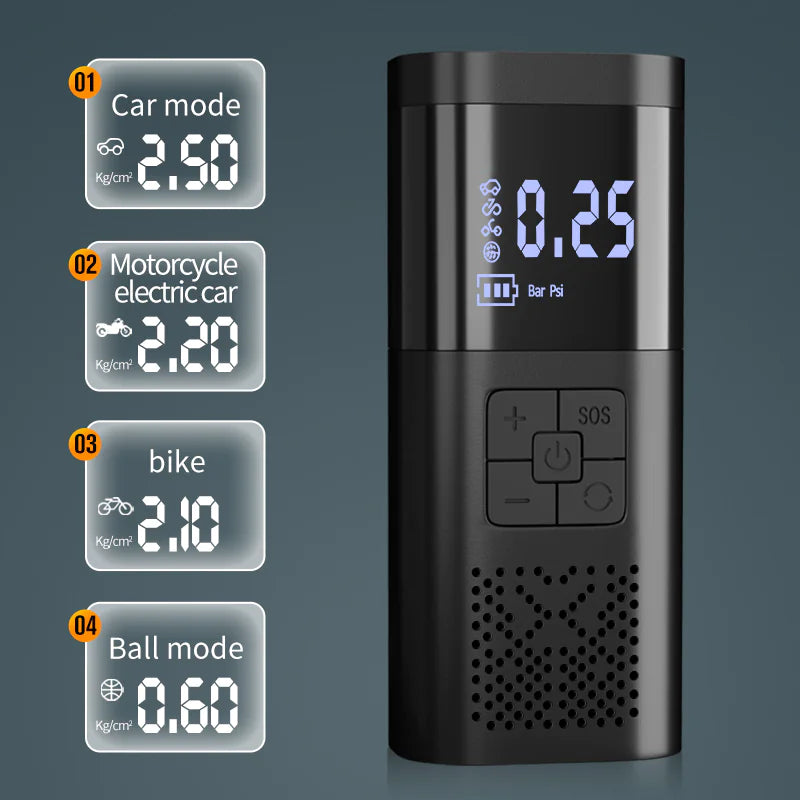 Pneus de voiture multifonctions pour voiture sans fil Air