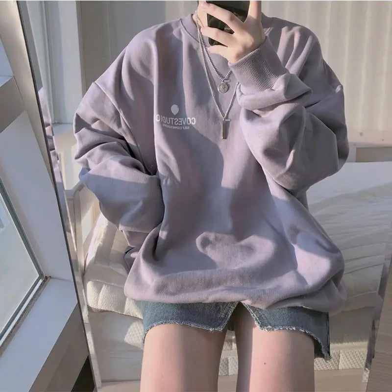 Loose Casual Tops and Sweaters for Women