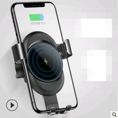 Wireless Car Charger with Gravity Sensor Mount for Phones