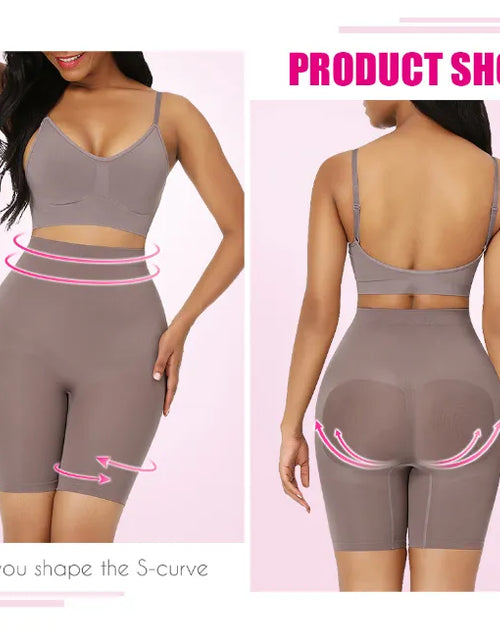 Load image into Gallery viewer, High Waist Seamless Shapewear Set – Hip Lift &amp; Abdominal Control
