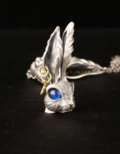 Load image into Gallery viewer, Cute Rabbit Necklace for Men and Women - Punk Rock Style
