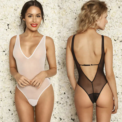 European Style Mesh Lingerie and Bodysuit Swimwear