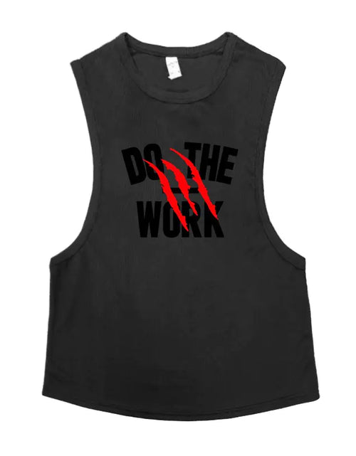 Load image into Gallery viewer, Breathable Cotton Men&#39;s Vest for Gym Training
