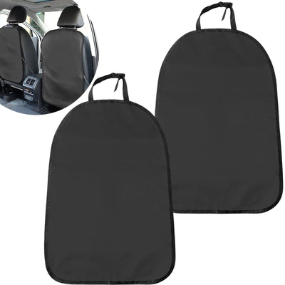 NTNEV 2PCS Back Seat Protector for Car Quality Car Kick Mats Waterproof Car Seat Protection from Dirt Vehicle Back Seat Kids Safety Accessories Universal Fit Automotive Interior Protectors