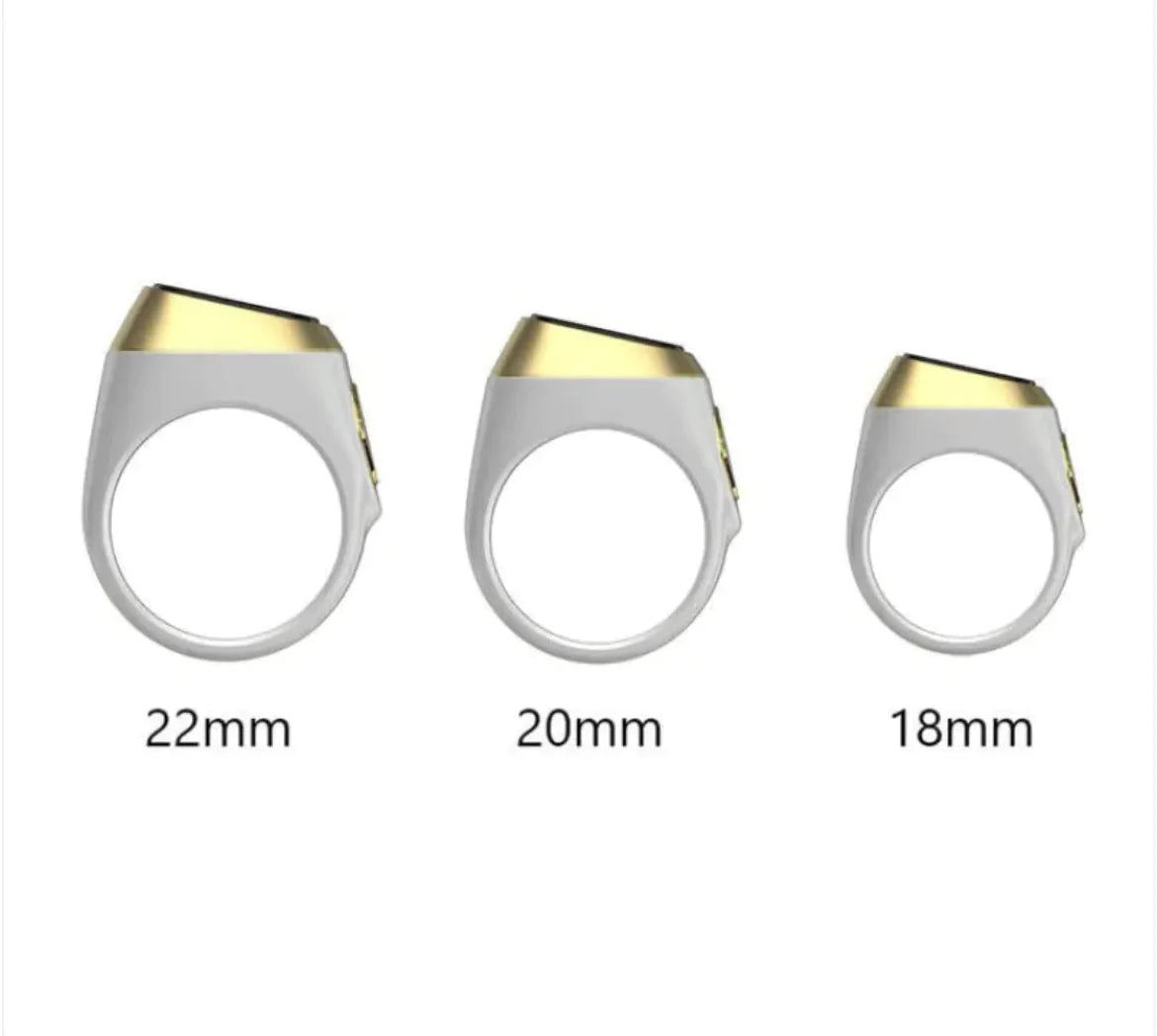 Bague connectée élégante