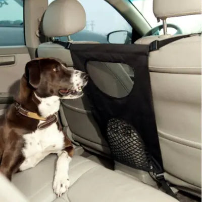 Load image into Gallery viewer, Pet Car Accessories - Rear Seat Pet Barrier for Dogs
