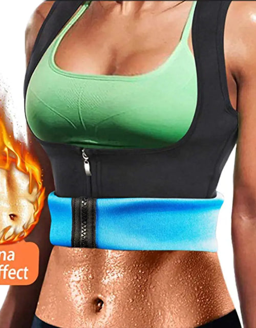 Load image into Gallery viewer, Women's Zipper Sports Tights &amp; Waist Shapewear Corset
