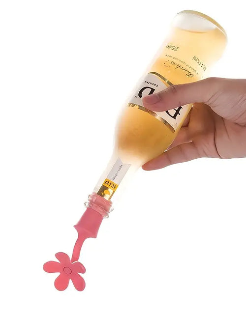 Load image into Gallery viewer, Flower Silicone Wine Stopper, Reusable Bottle Stopper

