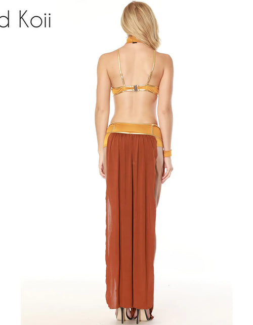 Load image into Gallery viewer, Sleepwear, Arabic Lingerie, Halloween Maxi Dress
