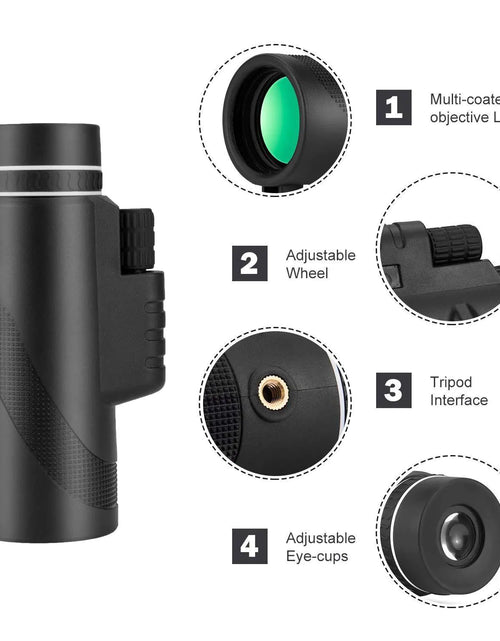 Load image into Gallery viewer, High-Definition Telescope with Universal Phone Mount
