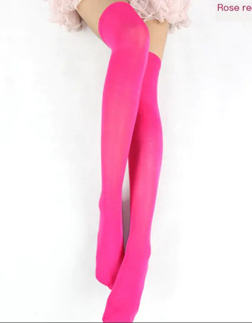 Load image into Gallery viewer, Knee-High Socks, Long Socks, Thigh-High Socks
