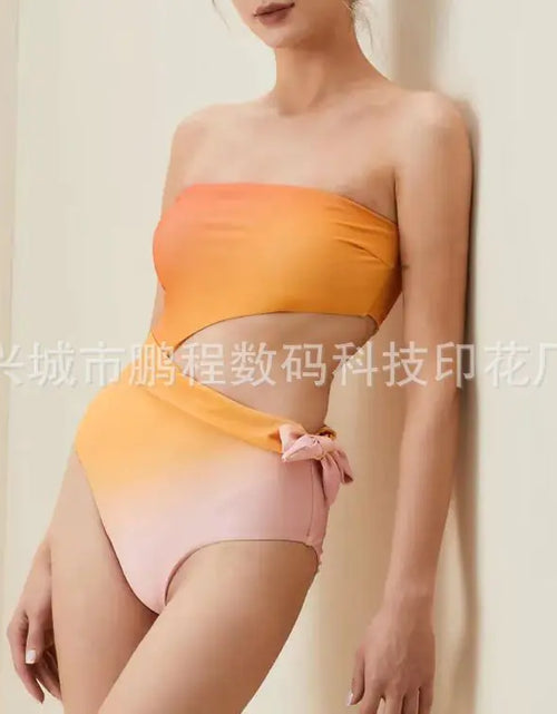 Load image into Gallery viewer, 2024 Vintage Floral Print Women&#39;s Swimwear Set
