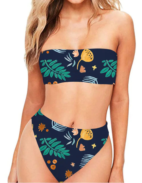 Load image into Gallery viewer, Strapless Two-Piece Sexy Bikini Swimwear
