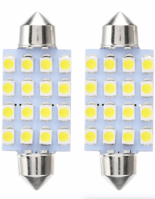Cargar imagen en el visor de la galería, Kit de 14 luces LED interiores para coche T10 de 36 mm para techo, maletero y matrícula

