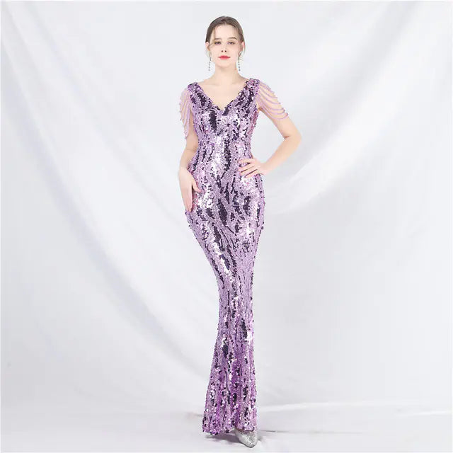 Elegant Women's Long Evening Dresses for Special Occasions