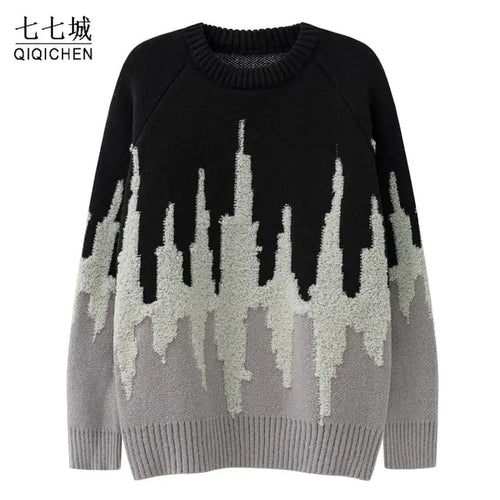 Load image into Gallery viewer, Hip Hop Knitted Sweaters for Men and Women 2023
