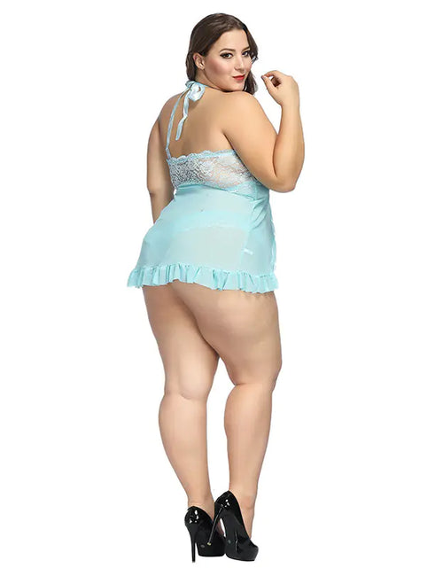 Load image into Gallery viewer, Plus Size Lace Lingerie Sleepwear for Women (Wholesale)
