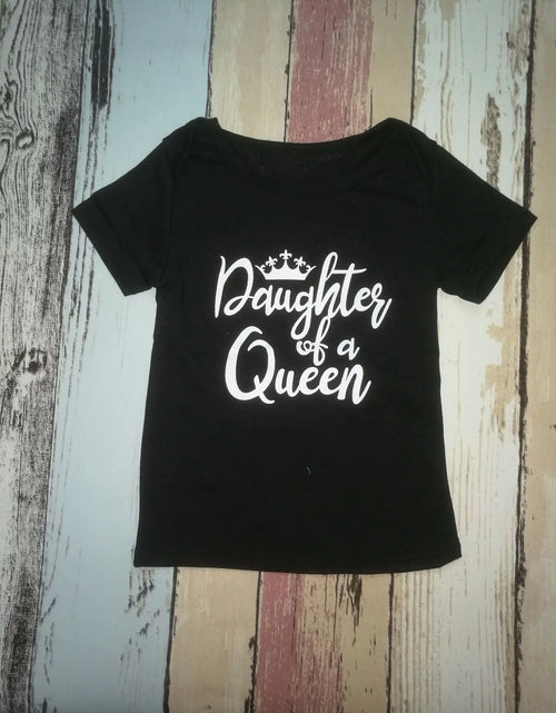 Load image into Gallery viewer, Plain Print Matching Family Short Sleeve T-Shirts
