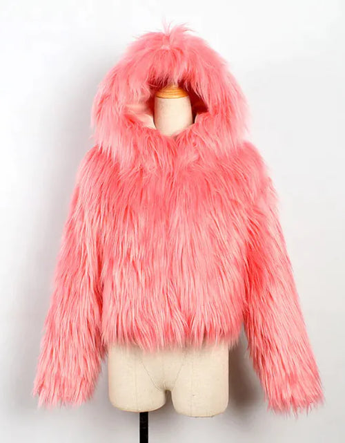 Load image into Gallery viewer, Wool &amp; Faux Fur Jacket
