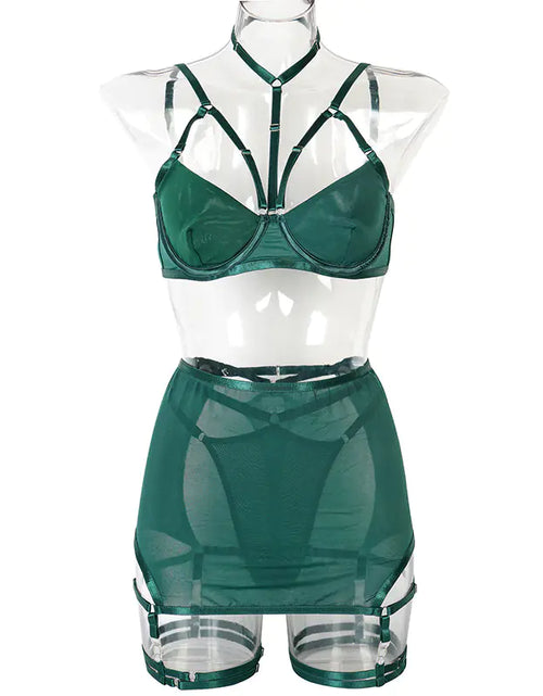 Load image into Gallery viewer, 2022 Women's Fashion Breathable Mesh Lingerie Set
