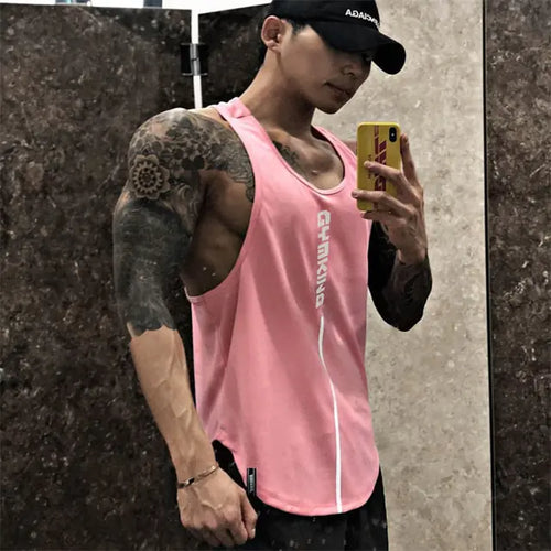 Load image into Gallery viewer, Men&#39;s Sleeveless Gym Workout Fitness Vest Tops
