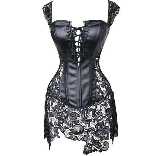 Load image into Gallery viewer, Lace Shaping Bodysuit and Lingerie Set
