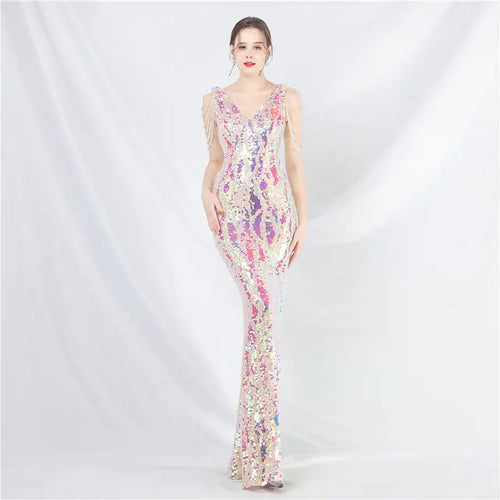 Load image into Gallery viewer, Elegant Women&#39;s Long Evening Dresses for Special Occasions
