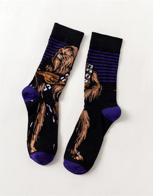 Load image into Gallery viewer, Star Wars Themed Socks, Long Socks
