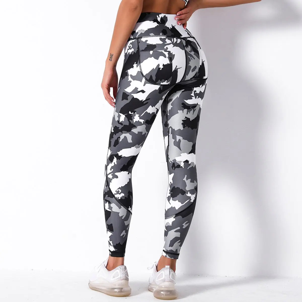 High Waist Stretch Fitness Running Pants