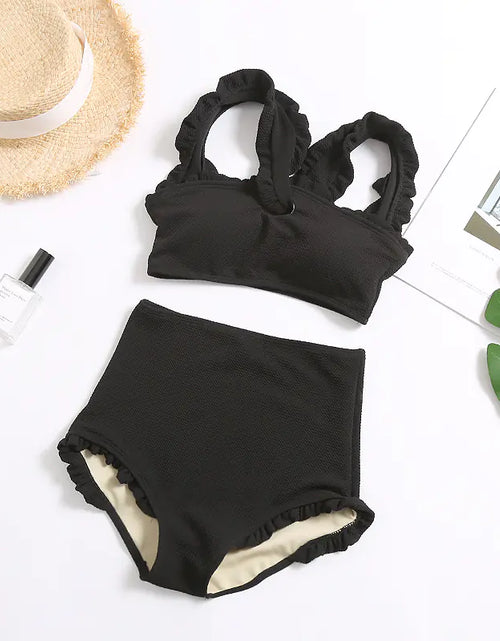 Load image into Gallery viewer, Korean Style High Waist Bikini Swimwear for Women
