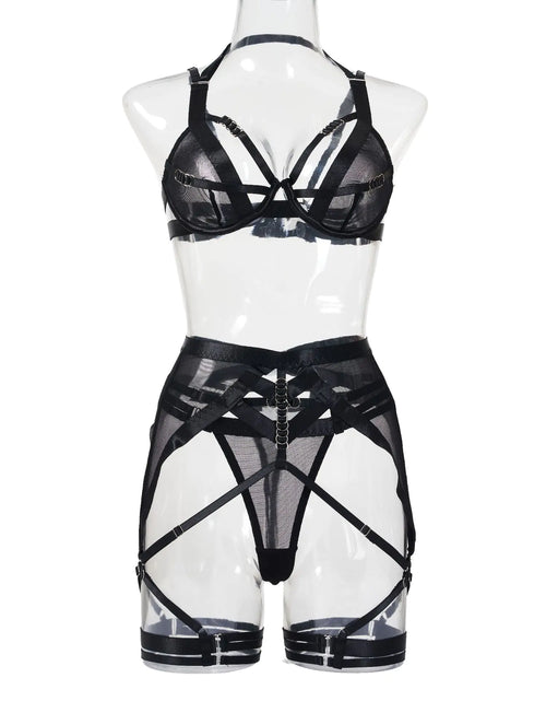 Load image into Gallery viewer, 2023 Amazon New Heavy Metal Neckline Lingerie Set
