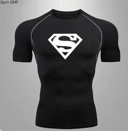 Load image into Gallery viewer, Men&#39;s Sports Quick Dry T Shirt Compression Gym
