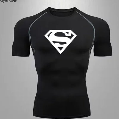 Men's Sports Quick Dry T Shirt Compression Gym