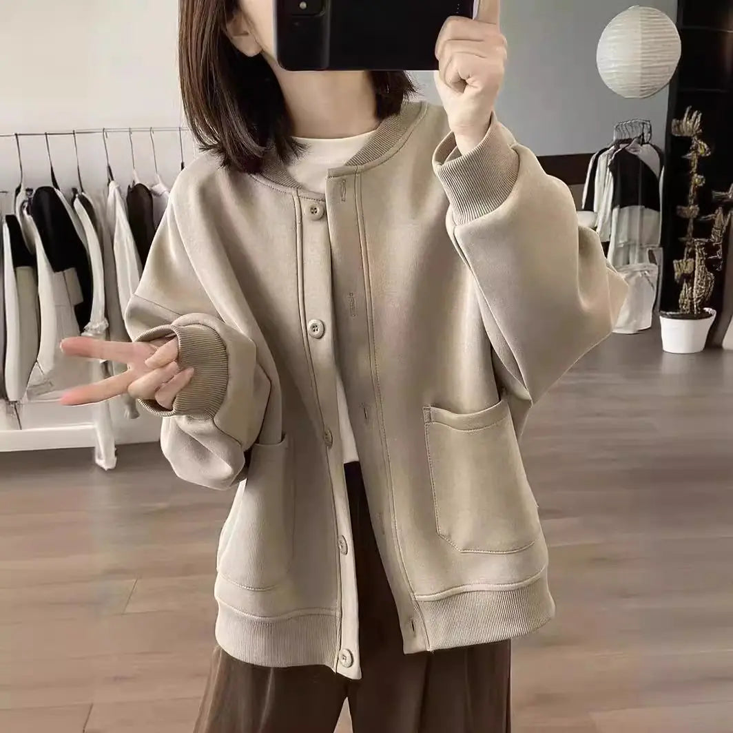Lantern Sleeve Cardigan Jacket