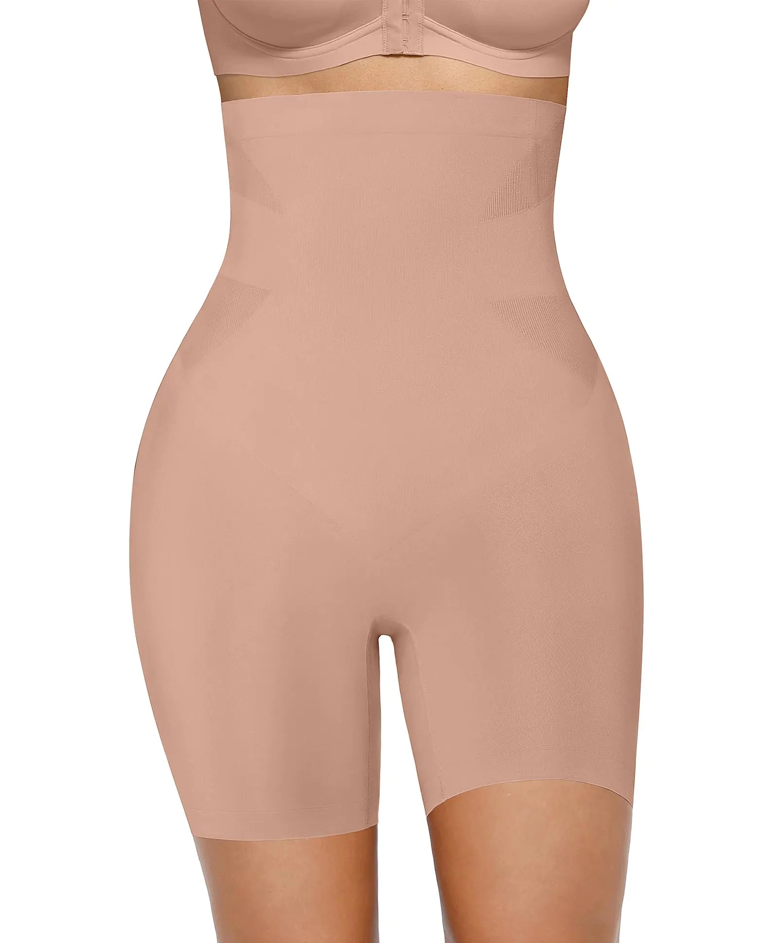 FeelinGirl Faja Moldeadora de Mujer Braga Reductora de Cintura Alta Moldeador de Cuerpo Pantalón Corto para Mujer Faja Reductora Adelgazante Muslos Debajo del Vestido