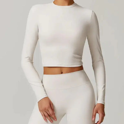 Slim Fit Long Sleeve Yoga Wear