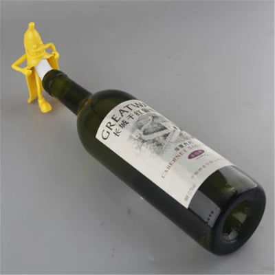 Banana Man Red Wine Bottle Vacuum Sealer Stopper