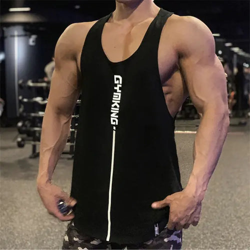 Load image into Gallery viewer, Men&#39;s Sleeveless Gym Workout Fitness Vest Tops
