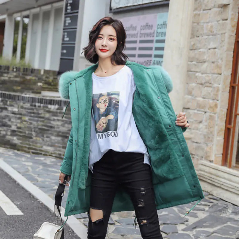 Cotton-Padded Winter Coat Jacket