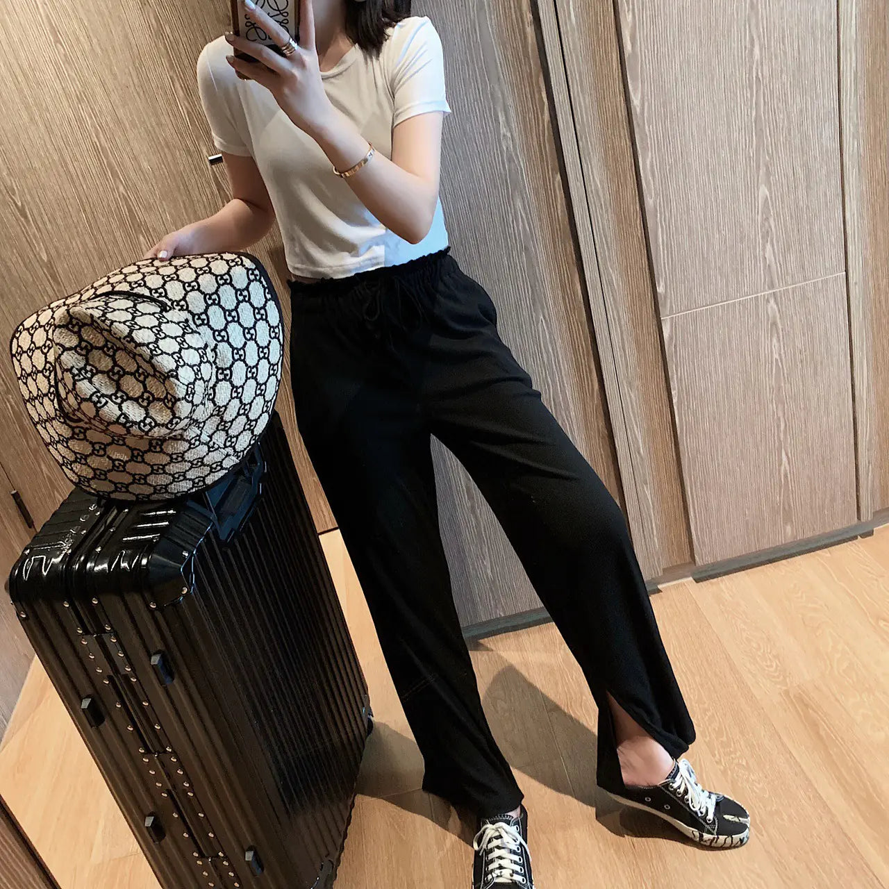 Split Hem Modal Lounge Pants (Long Pants)