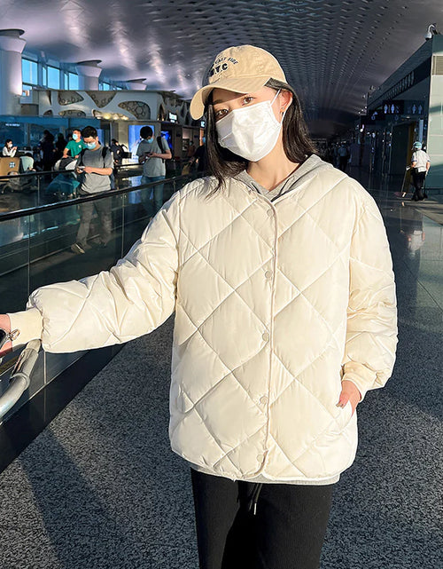 Load image into Gallery viewer, Lightweight Rhombus Down Jacket

