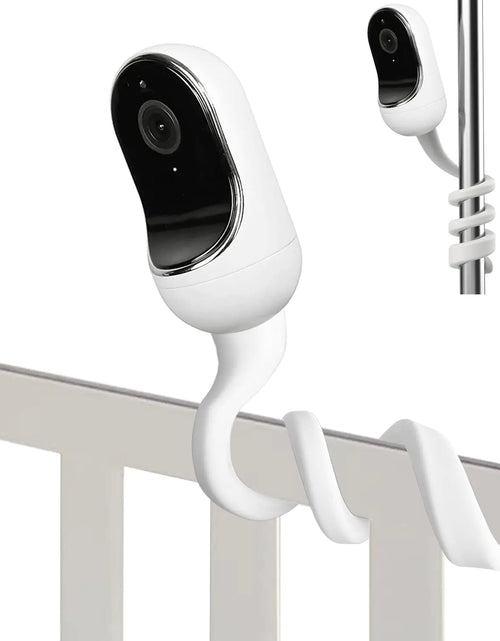 Cargar imagen en el visor de la galería, Soporte más seguro para monitor de bebé Owlet Duo Owlet Cam, soporte flexible giratorio para monitor de bebé
