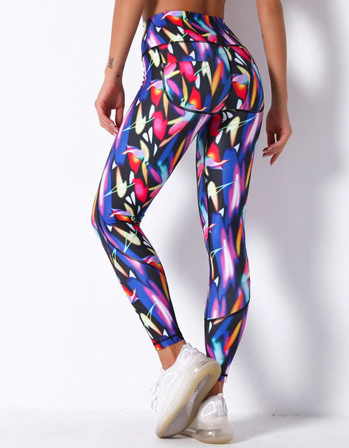 Load image into Gallery viewer, High Waist Stretch Fitness Running Pants
