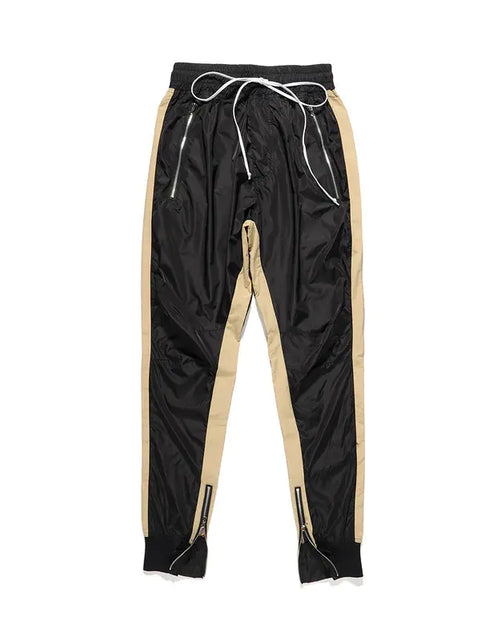 Load image into Gallery viewer, Zippered Cuffed Pants, Sports Pants, Casual Pants
